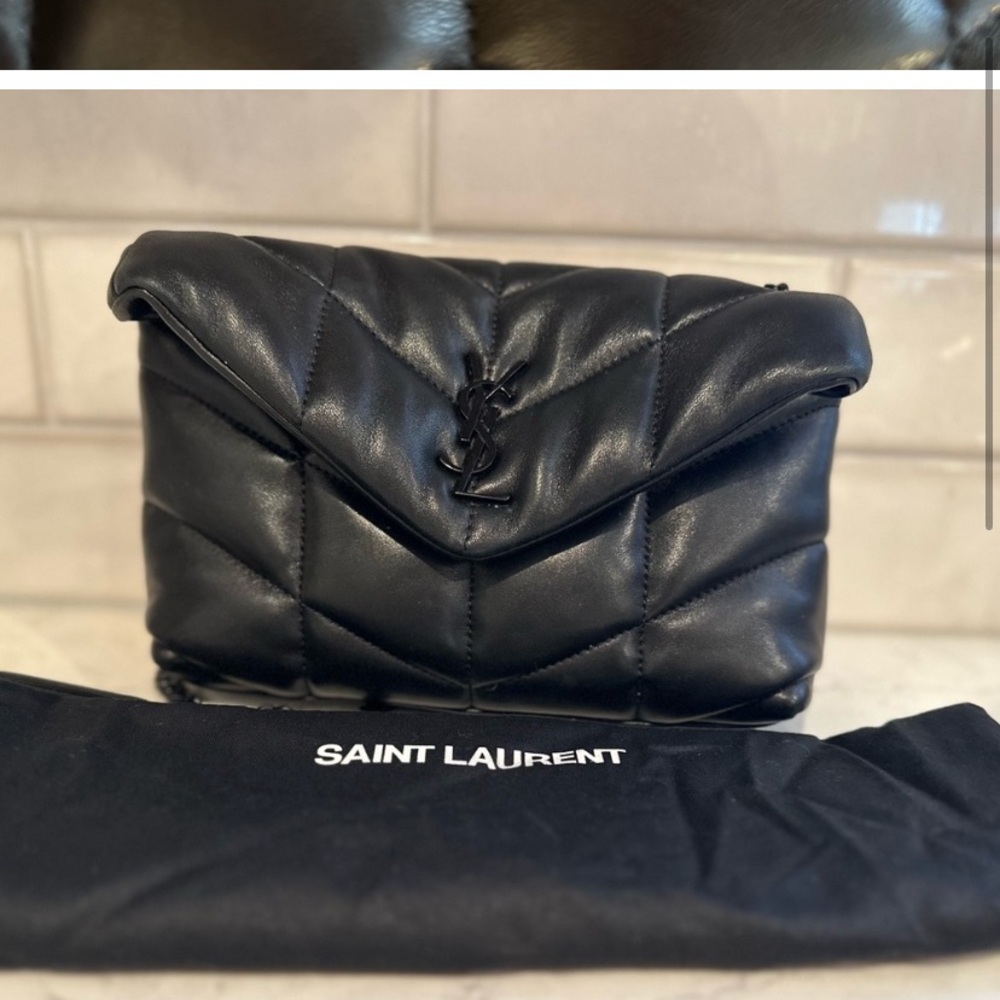 Saint Laurent Lou Lou Puffer Purse